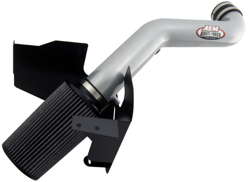 Jeep Commander Performance Air Intake - AEM Induction - Brute Force - Silver - 2006